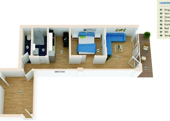 With 2 Bedrooms Dom wakacyjny *